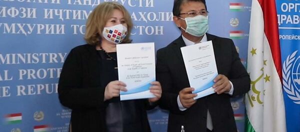 Министр здравоохранения и социальной защиты Республики Таджикистан Джамолиддин Абдуллозода Министр здравоохранения и социальной защиты Республики Таджикистан Джамолиддин Абдуллозода - Sputnik Таджикистан