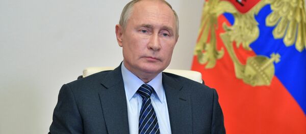 Президент РФ Владимир Путин Президент РФ Владимир Путин - Sputnik Тоҷикистон