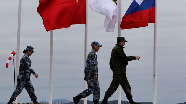 Военные учения России и Китая  - Sputnik Таджикистан