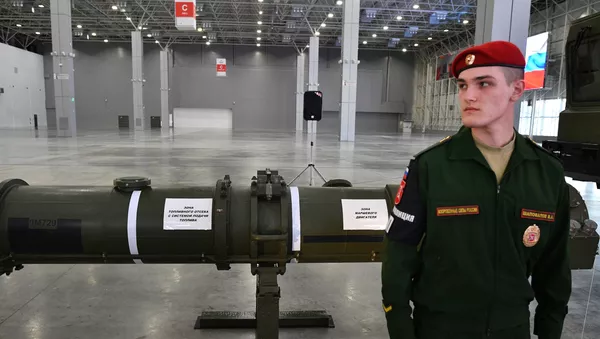 Демонстрация ракеты 9М729 для военных атташе - Sputnik Тоҷикистон