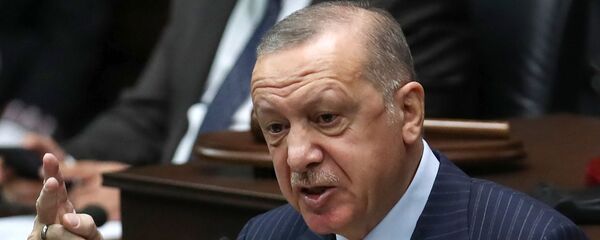 Президент Турции Реджеп Тайип Эрдоган  - Sputnik Тоҷикистон