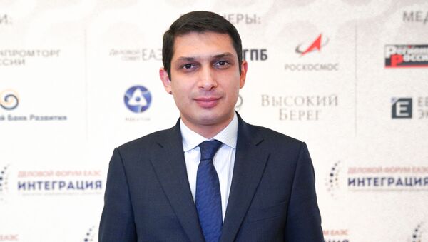 Министр ЕЭК по внутренним рынкам, информатизации и ИКТ Гегам Варданян - Sputnik Таджикистан