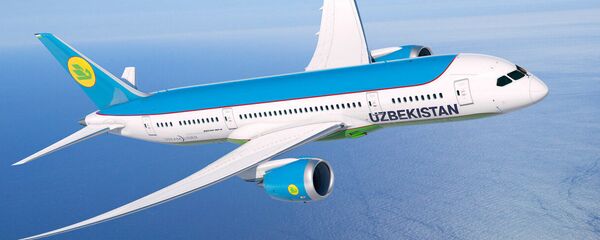 Самолет авиакомпании Uzbekistan Airways Самолет авиакомпании Uzbekistan Airways - Sputnik Тоҷикистон