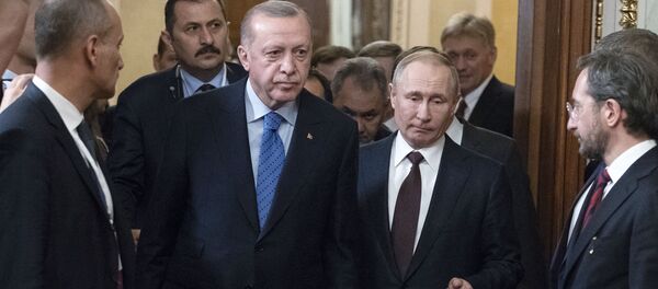 Переговоры Путина и Эрдогана Переговоры Путина и Эрдогана - Sputnik Таджикистан