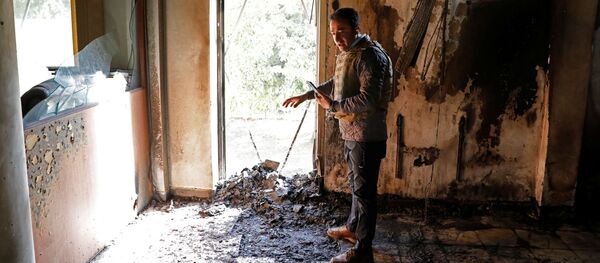 Афганский журналист в прямом эфире после нападения на университет в Кабуле, Афганистан - Sputnik Тоҷикистон