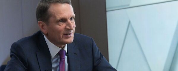 Директор Службы внешней разведки РФ Сергей Нарышкин - Sputnik Таджикистан