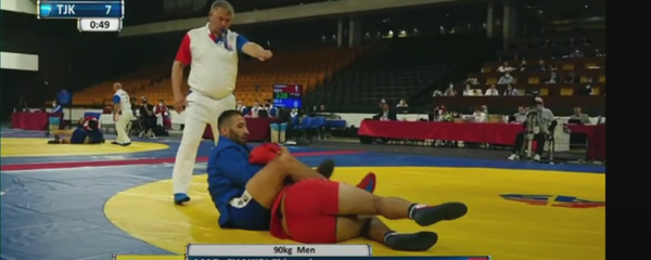 Комроншох Устопириён завоевал бронзу на чемпионате мира по самбо   - Sputnik Тоҷикистон