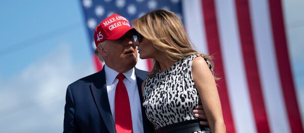 Меланья и Дональд Трамп - Sputnik Таджикистан
