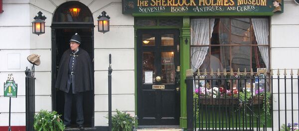Музей Шерлока Холмса на Бейкер-стрит, 221Б Музей Шерлока Холмса на Бейкер-стрит, 221Б - Sputnik Таджикистан