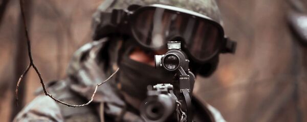 Военные учения в нижегородский лесах - Sputnik Таджикистан