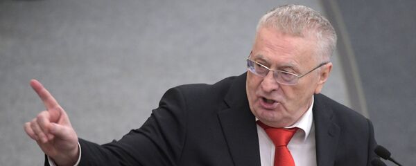 Руководитель фракции ЛДПР в Государственной Думе РФ Владимир Жириновский - Sputnik Таджикистан