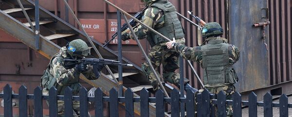 Учения ОДКБ, архифное фото - Sputnik Таджикистан