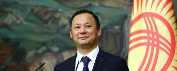 Министр иностранных дел Кыргызстана Руслан Казакбаев - Sputnik Тоҷикистон