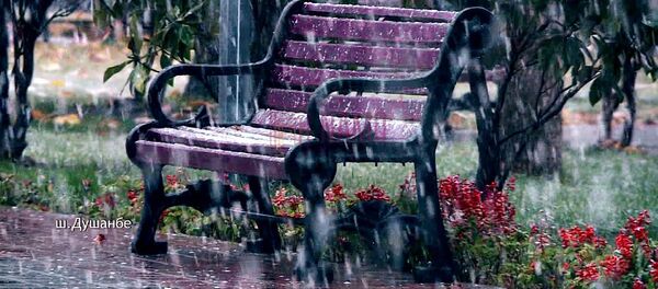 Снегопад в Душанбе - Sputnik Тоҷикистон