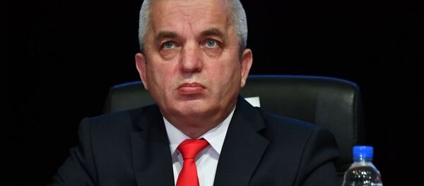 Руководитель межведомственного координационного штаба по возвращению беженцев и внутренне перемещенных лиц Михаил Мизинцев Руководитель межведомственного координационного штаба по возвращению беженцев и внутренне перемещенных лиц Михаил Мизинцев - Sputnik Таджикистан