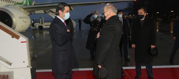 Рустам Эмомали прибыл с визитом в Москву - Sputnik Тоҷикистон