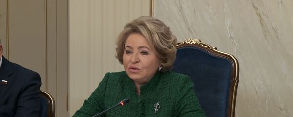 Председатель Совета Федерации РФ Валентина Матвиенко - Sputnik Тоҷикистон