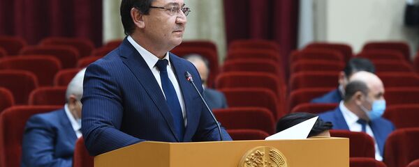 Министр здравоохранения Республики Таджикистан Джамолиддин Абдуллозода - Sputnik Тоҷикистон