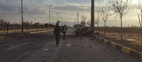 Место гибели иранского физика-ядерщика Мохсена Фахризаде - Sputnik Тоҷикистон