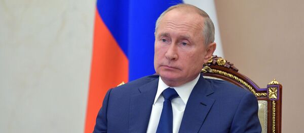 Президент РФ Владимир Путин Президент РФ Владимир Путин - Sputnik Таджикистан