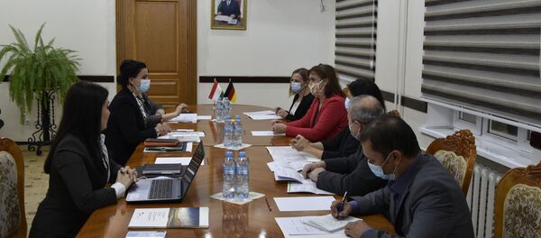 Мулоқоти Ширин Амонзода бо намояндагони созмони ҷаҳонии тандурустӣ - Sputnik Тоҷикистон