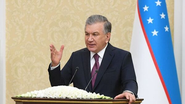 Президент Узбекистана Шавкат Мирзиёев - Sputnik Тоҷикистон