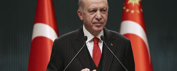 Президент Турции Реджеп Тайип Эрдоган - Sputnik Тоҷикистон