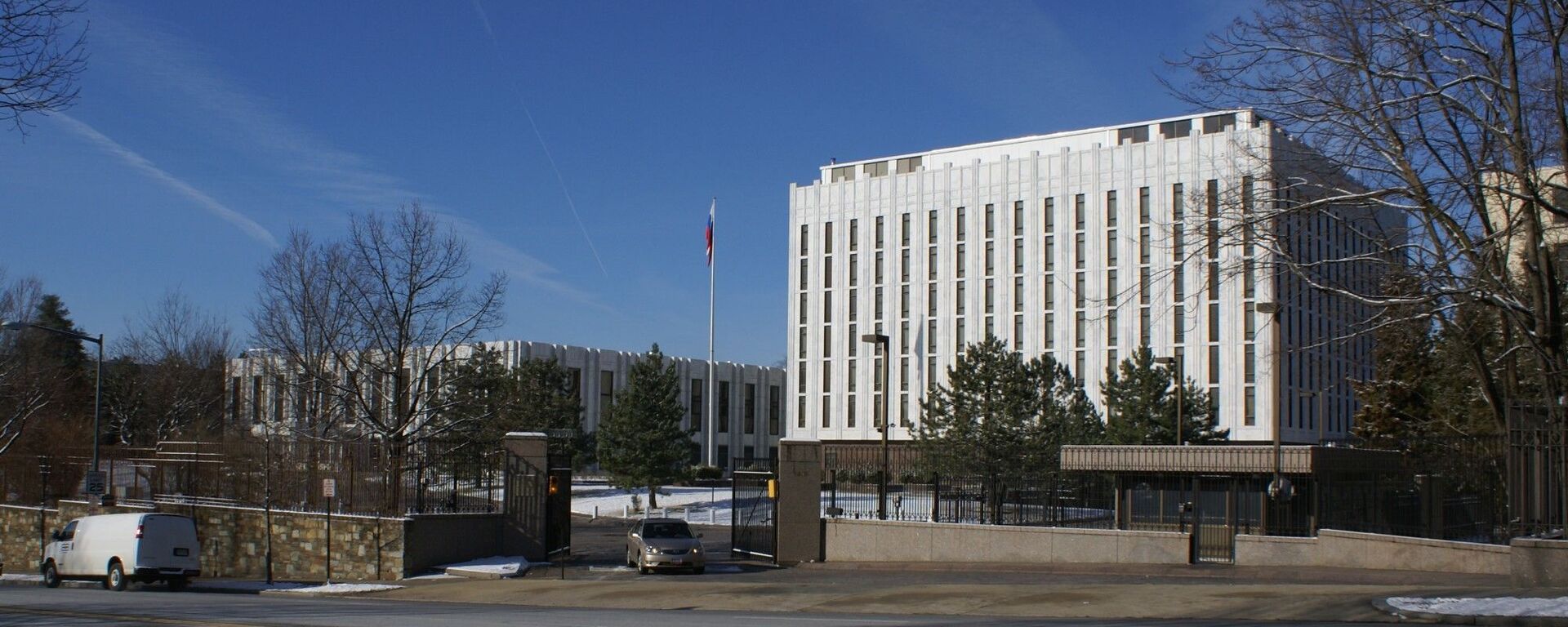 Здание посольства России в Вашингтоне - Sputnik Тоҷикистон, 1920, 10.07.2023