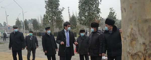 Председатель Маджлиси Милли Маджлиси Оли Республики Таджикистан, Председатель Душанбе Рустам Эмомали присутствовал на посадке Председатель Маджлиси Милли Маджлиси Оли Республики Таджикистан, Председатель Душанбе Рустам Эмомали присутствовал на посадке - Sputnik Тоҷикистон