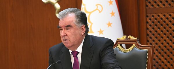 Президент Республики Таджикистан Эмомали Рахмон Президент Республики Таджикистан Эмомали Рахмон - Sputnik Таджикистан