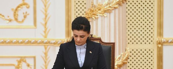 Министр труда и занятости Ширин Амонзода - Sputnik Тоҷикистон