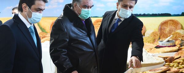 Ввод в эксплуатацию ООО Душанбинский мукомольный комбинат - Sputnik Тоҷикистон