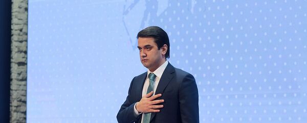 Рустам Эмомали президент ФФТ - Sputnik Таджикистан