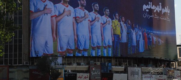 Футболбозони эронӣ - Sputnik Тоҷикистон