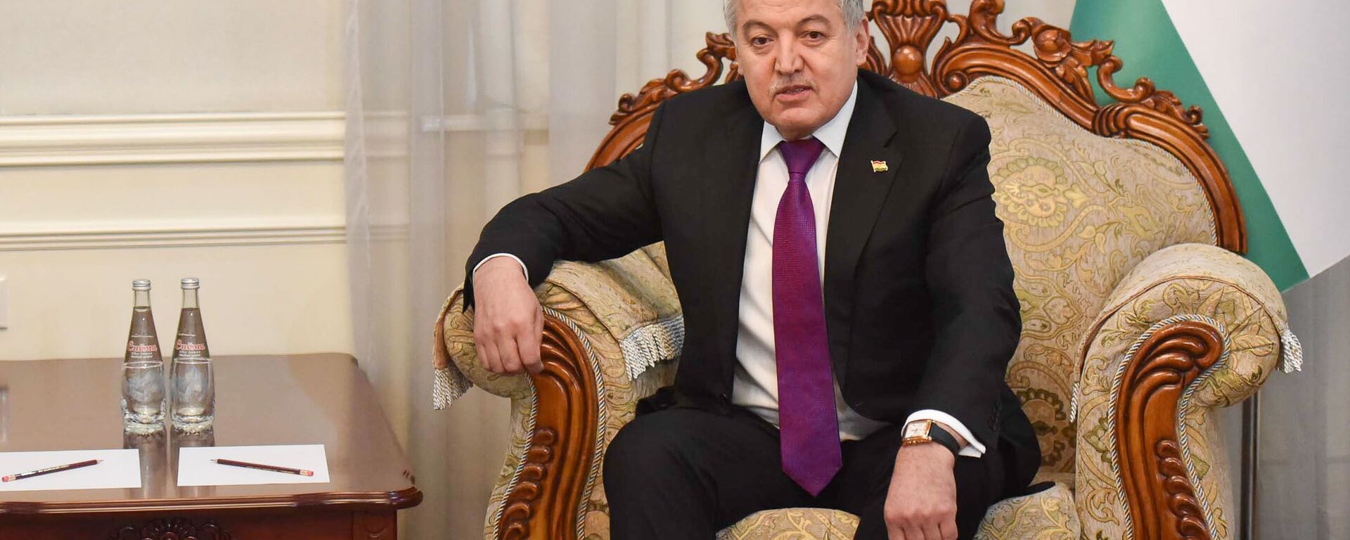 Министр иностранных дел Таджикистана Сироджиддин Мухриддин - Sputnik Тоҷикистон, 1920, 15.02.2021