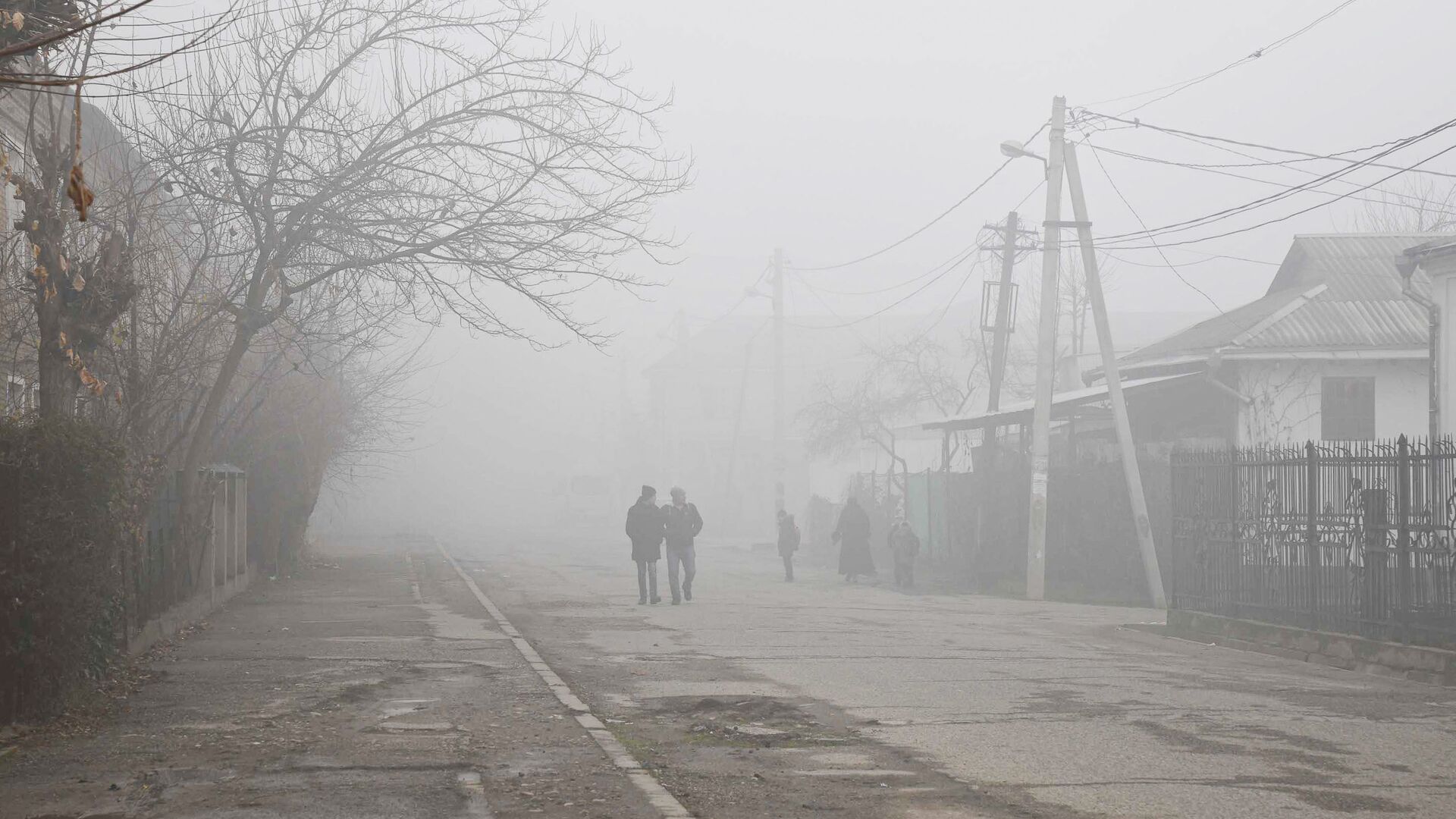 Туман в Душанбе - Sputnik Тоҷикистон, 1920, 27.10.2022