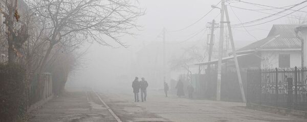 Туман в Душанбе - Sputnik Тоҷикистон