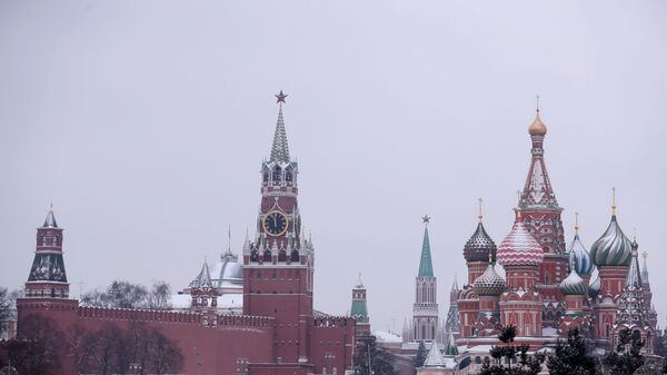 Московский кремль зимой - Sputnik Таджикистан