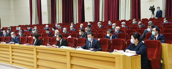 Ҷаласаи Ҳукумати Тоҷикистон - Sputnik Тоҷикистон