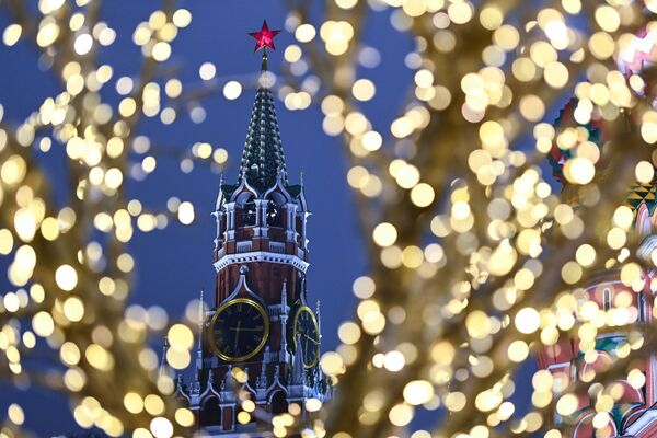 Москва в преддверии Нового года - Sputnik Таджикистан