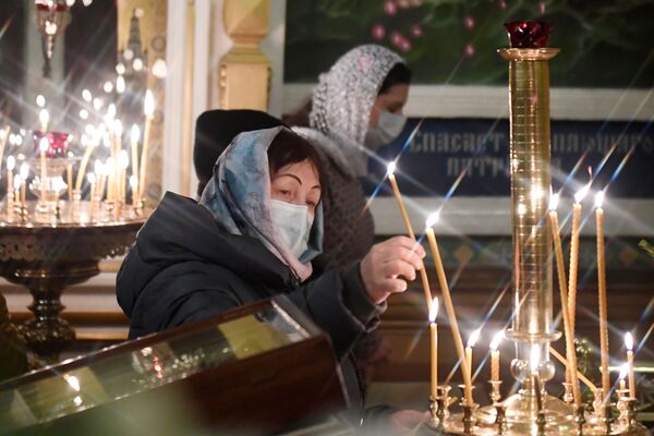 Празднование Рождества Христова в регионах России - Sputnik Таджикистан