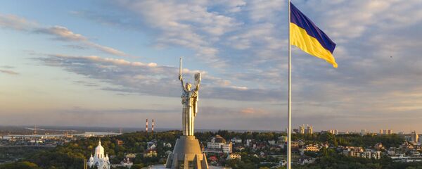 Самый большой флаг Украины - Sputnik Таджикистан