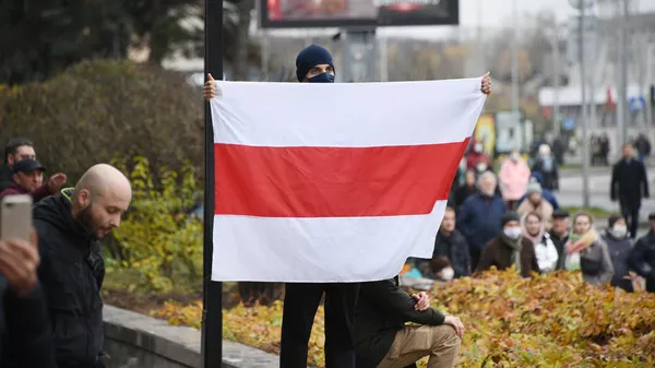 Акция протеста в Минске - Sputnik Тоҷикистон