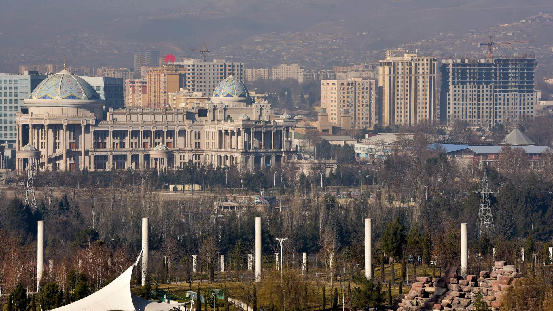 Вид на город Душанбе - Sputnik Таджикистан, 1920, 14.02.2022
