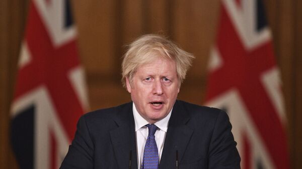 Премьер-министр Великобритании Борис Джонсон - Sputnik Таджикистан