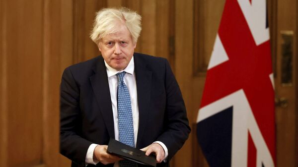 Премьер-министр Великобритании Борис Джонсон  - Sputnik Таджикистан