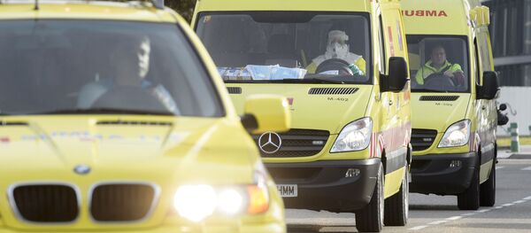 Машина скорой помощи в Испании - Sputnik Таджикистан