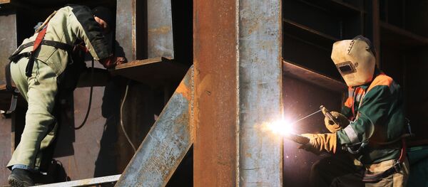 Строительство транспортной развязки в Подмосковье Строительство транспортной развязки в Подмосковье - Sputnik Таджикистан