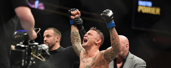 Дастин Порье после боя Дастин Порье после боя - Sputnik Тоҷикистон