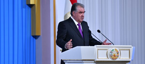 Президент Республики Таджикистан Эмомали Рахмон - Sputnik Таджикистан